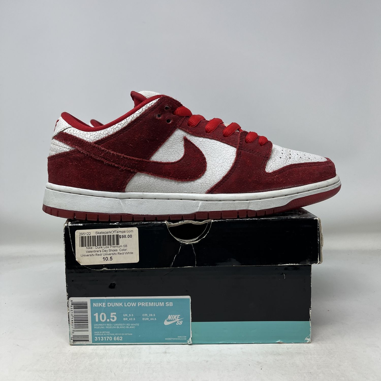 Nike SB Dunk Low Valentine&#39;s Day (2014) Used