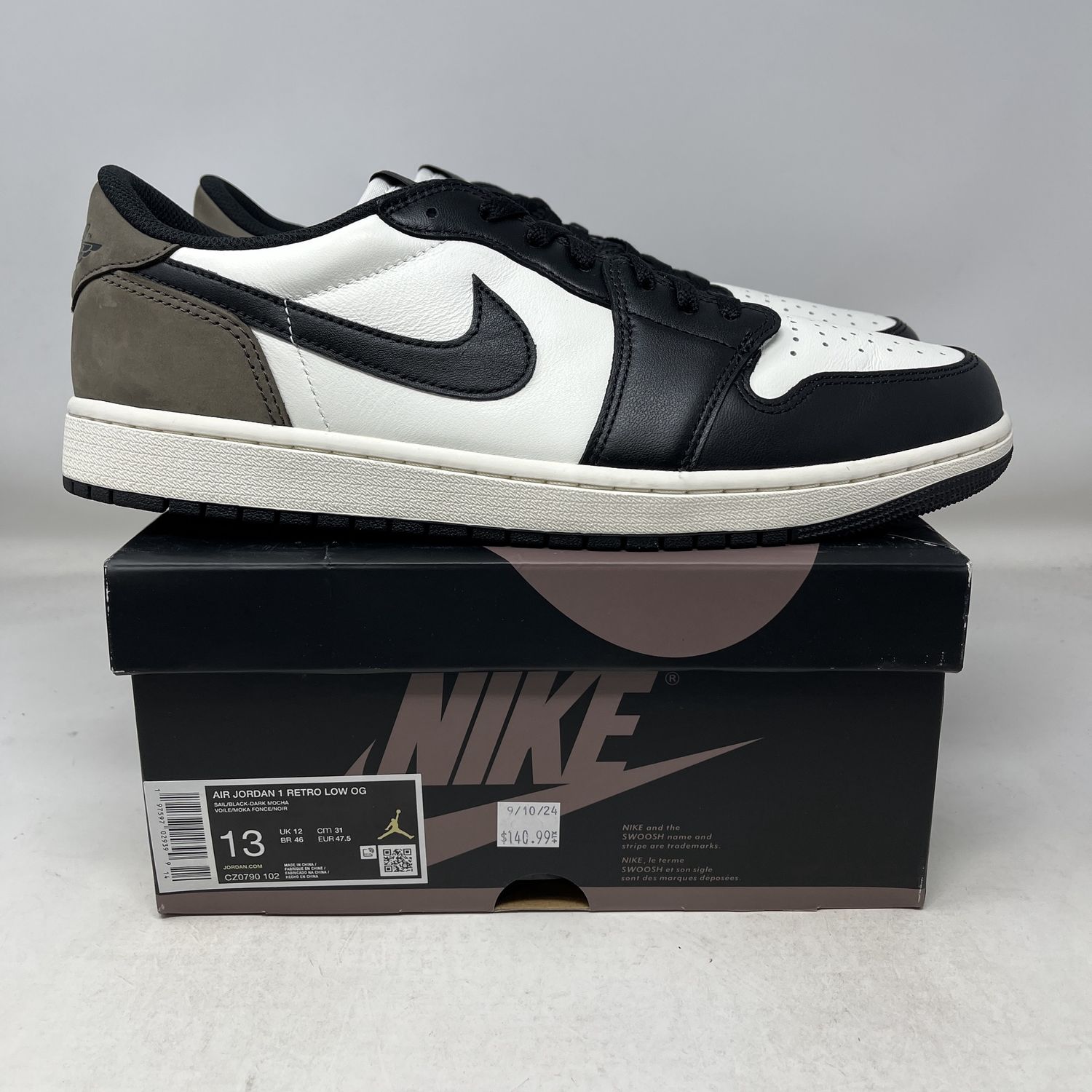Jordan 1 Retro Low OG Mocha Used