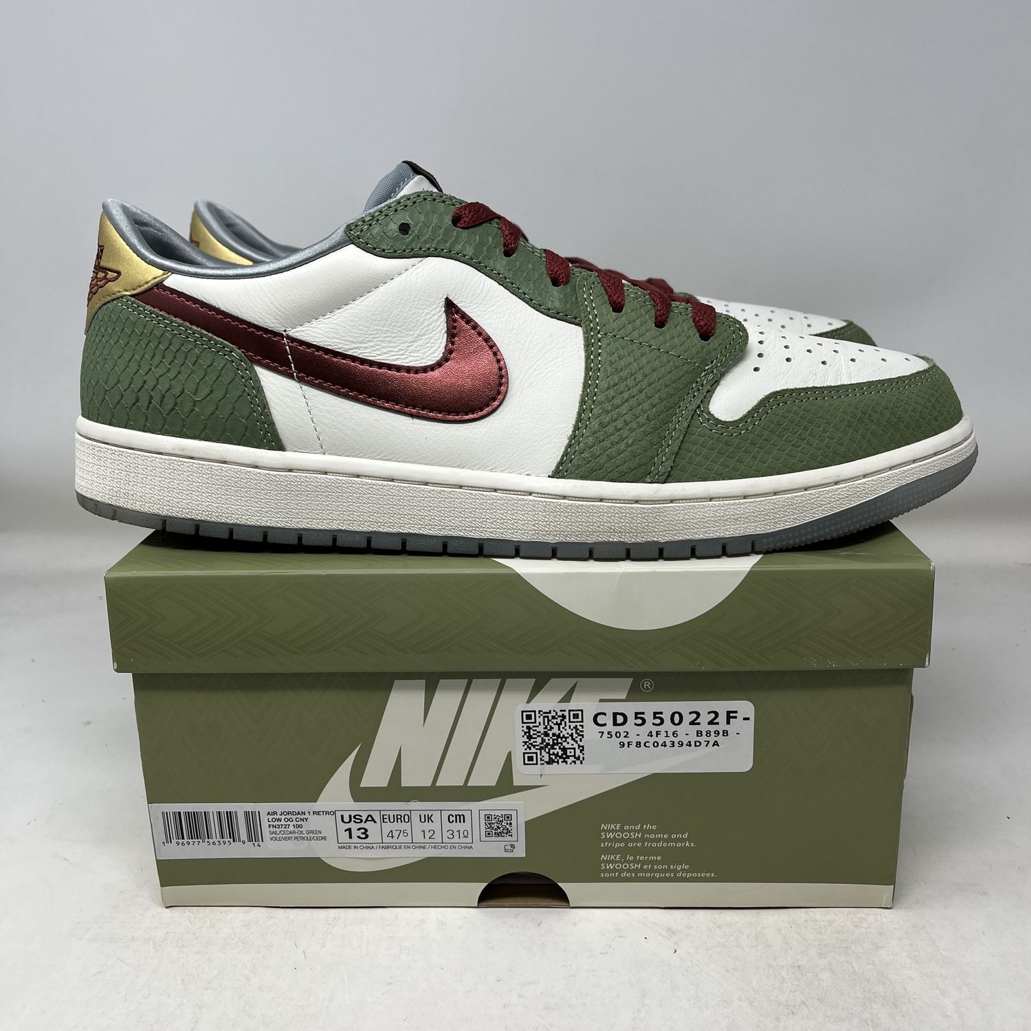 Jordan 1 Retro Low OG Year of the Dragon (2024) Used