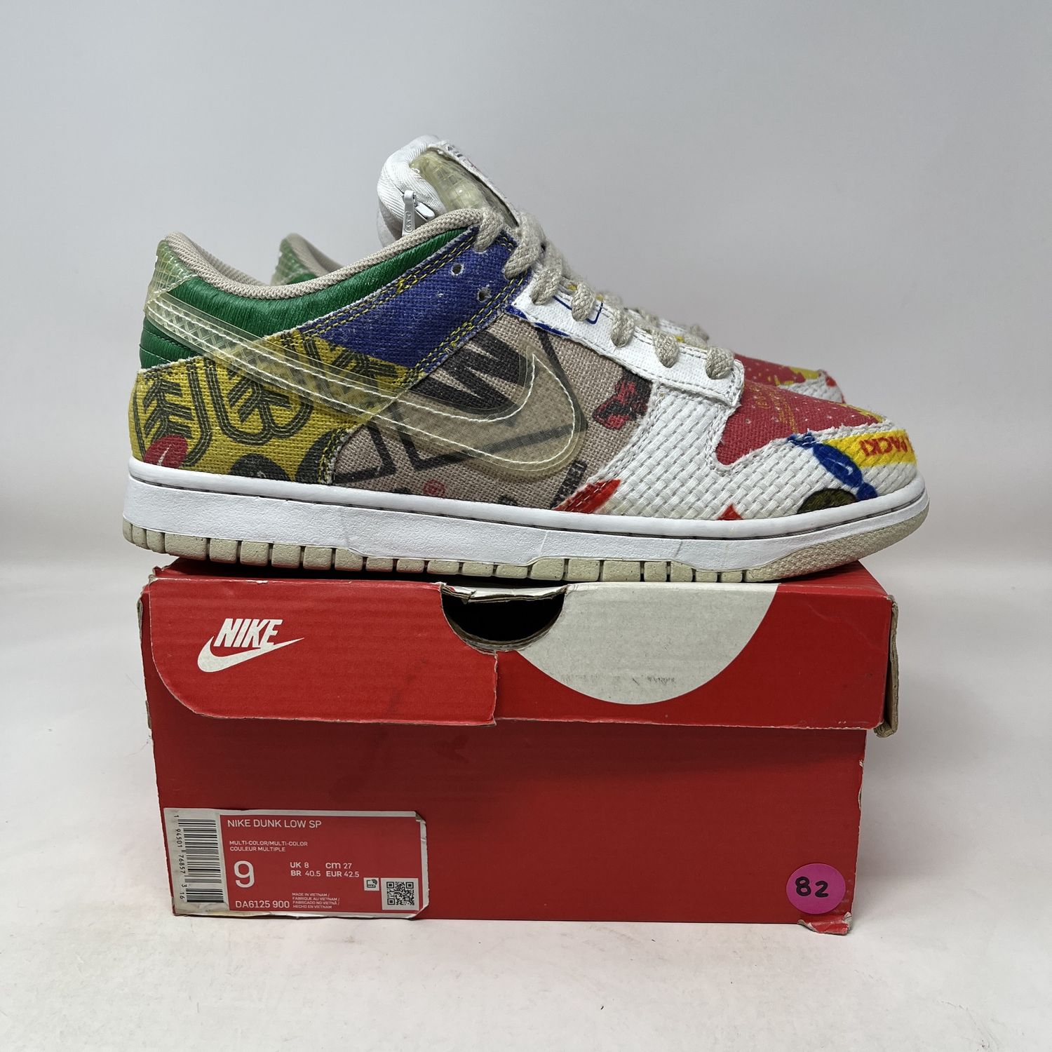 Nike Dunk Low SP City Market Used
