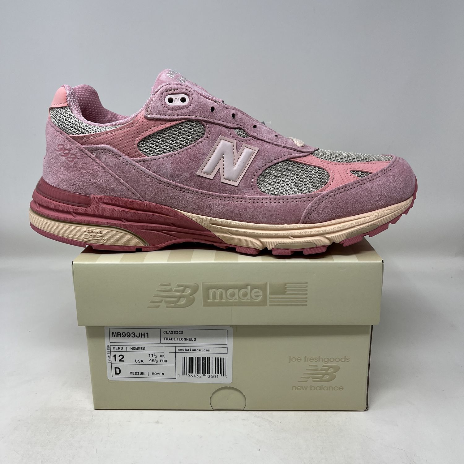 New Balance 993 Joe Freshgoods Performance Art Powder Pink