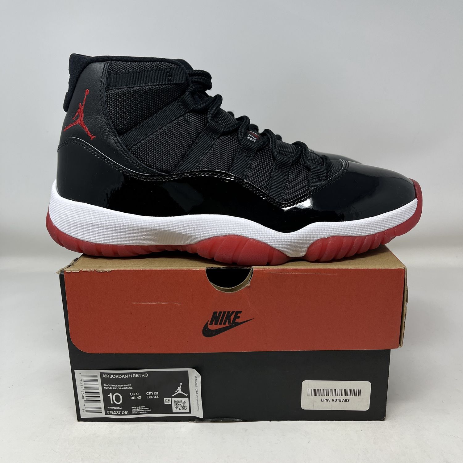 Jordan 11 Retro Playoffs Bred (2019) (Used)