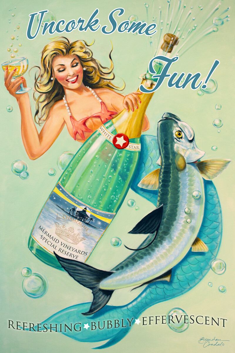 Bubbly Mermaid