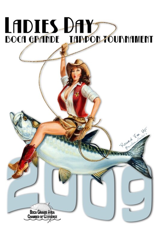 2009 Ladies Day Tarpon Tournament Poster