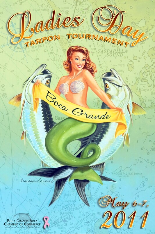 2011 Ladies Day Tarpon Tournament poster