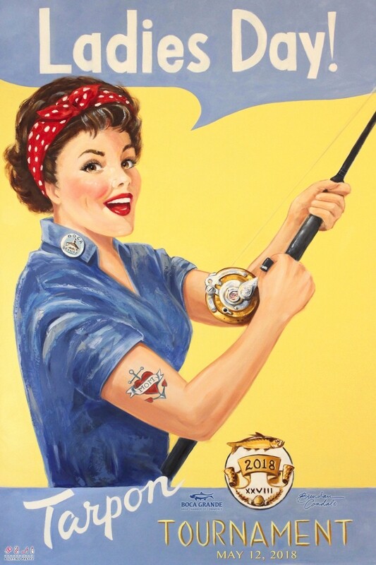 2018 Ladies Day Tarpon Tournament poster