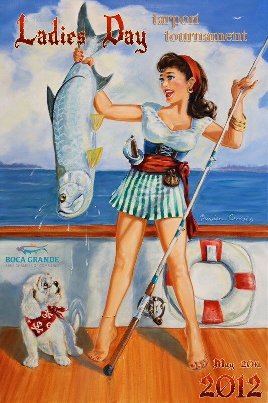 2012 Ladies Day Tarpon Tournament poster