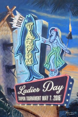 2016 Ladies Day Tarpon Tournament poster