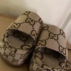 Brown GG Jumbo Platform Slides