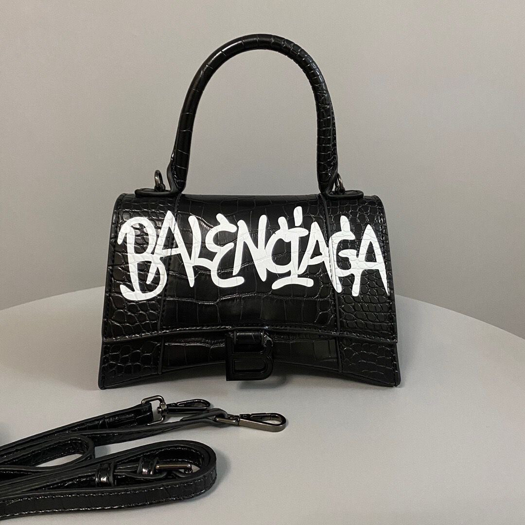 Black Balenciaga Leather Handbag
