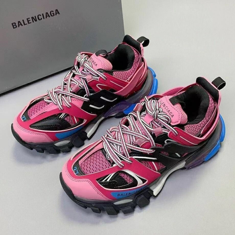 Pink and Blue Balenciaga’s Sneakers