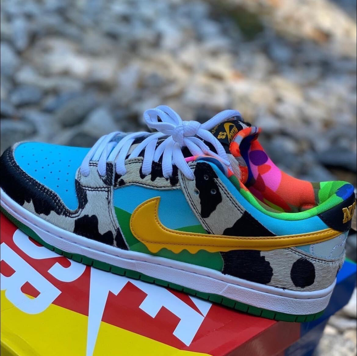 Nike Ben Jerry&#39;s x Dunk Low SB Chunky Dunky