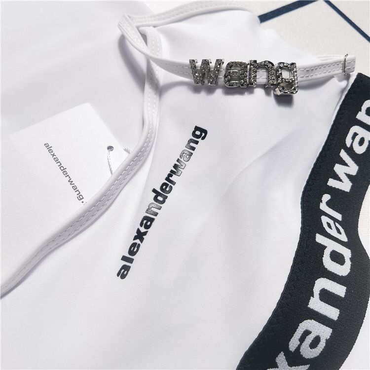 White Alexander Wang Two Piece Outfit