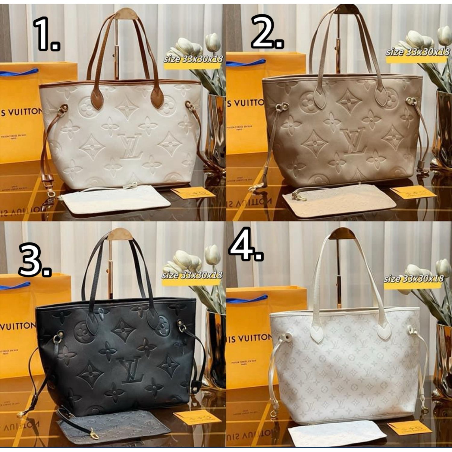 LV Louis Vuitton Neverfull