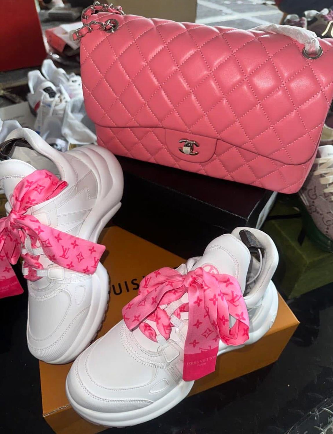 Designer Archlight Sneaker And Handbag