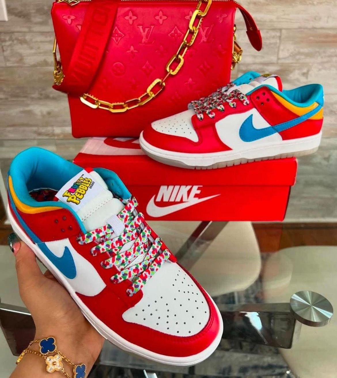 Fruity Pebbles Dunks Low