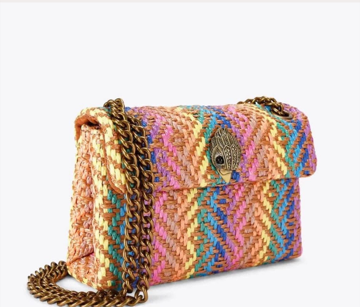Kurt Geiger Woven Handbag and Sandals