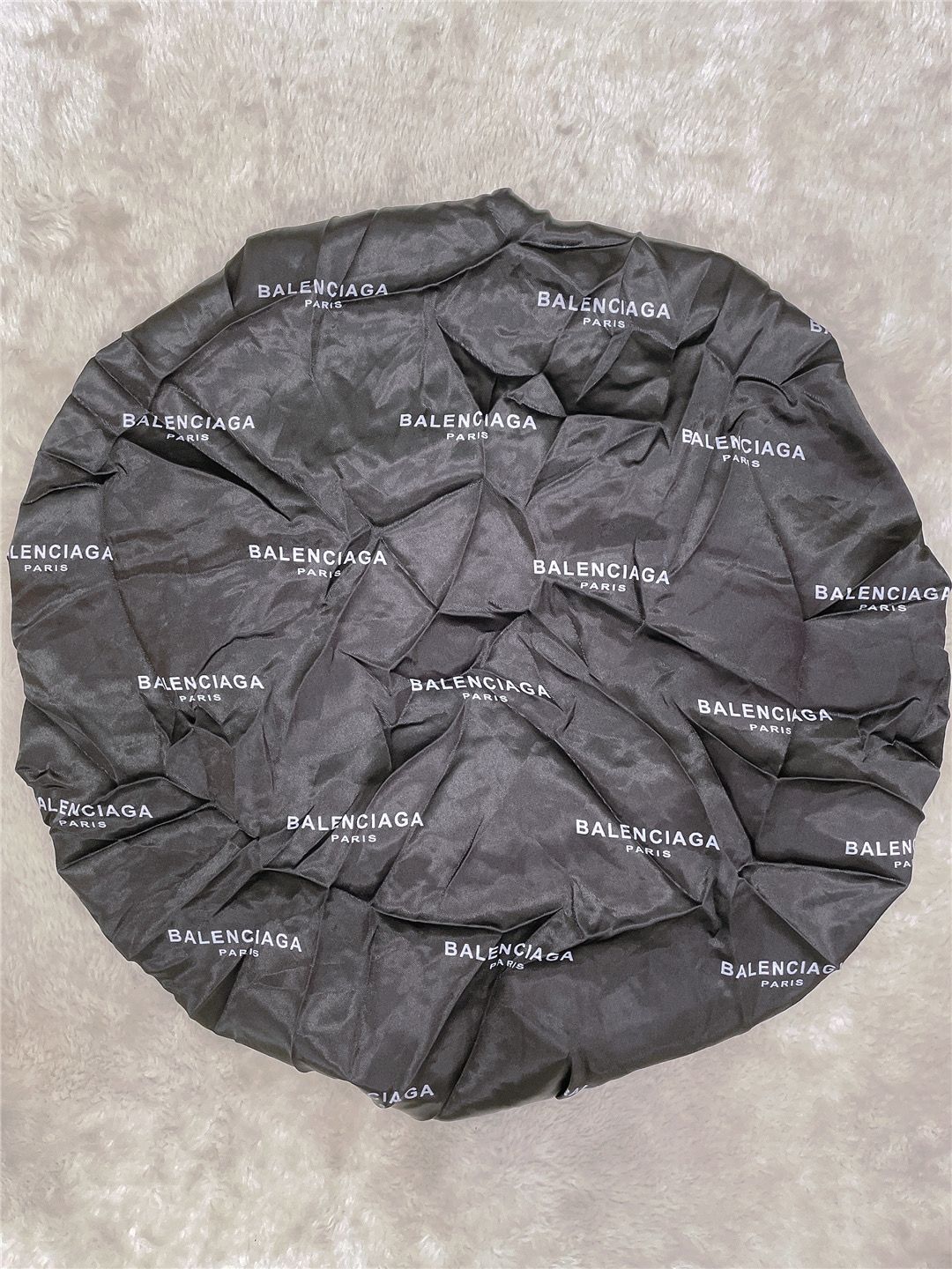 Black Balenciaga Bonnet