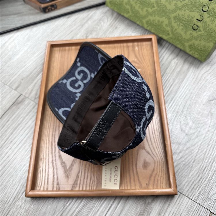 Dark Blue Denim Hat