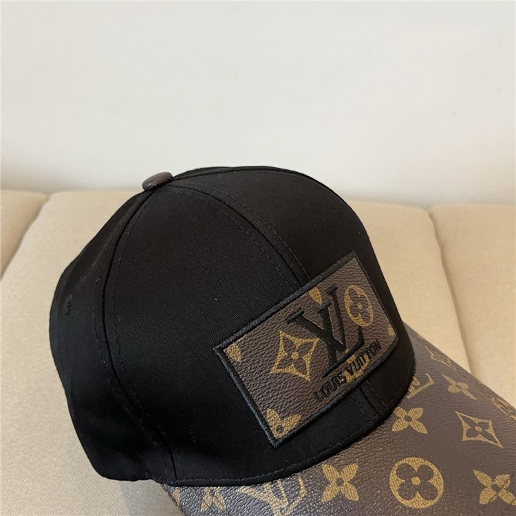 Black LV Hat