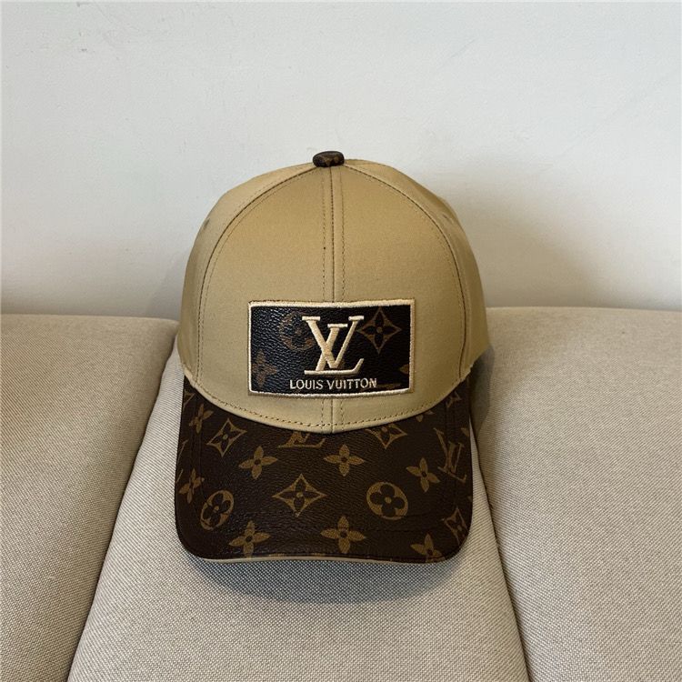 Tan LV Hat