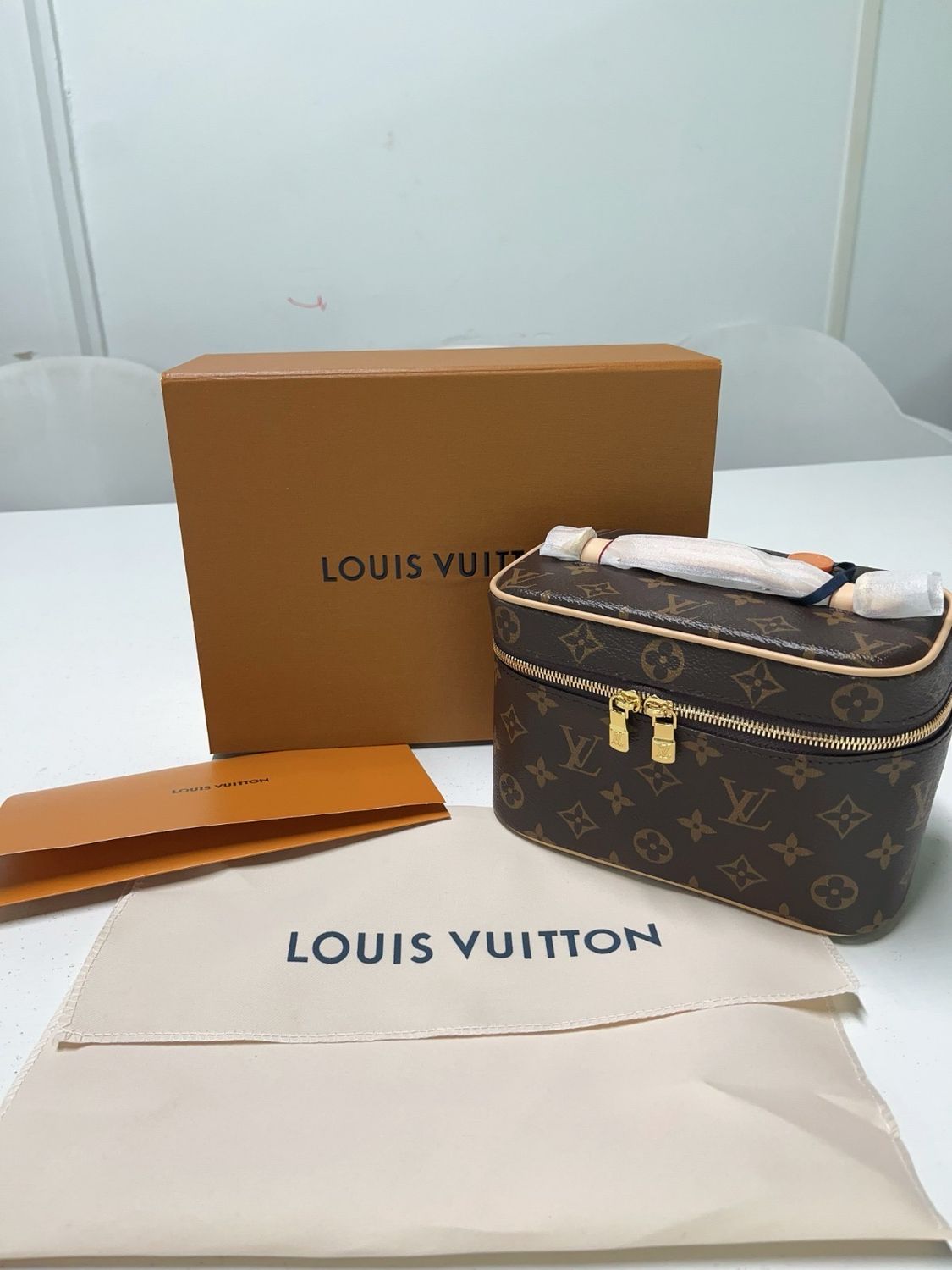 Small LV Makeup Bag
