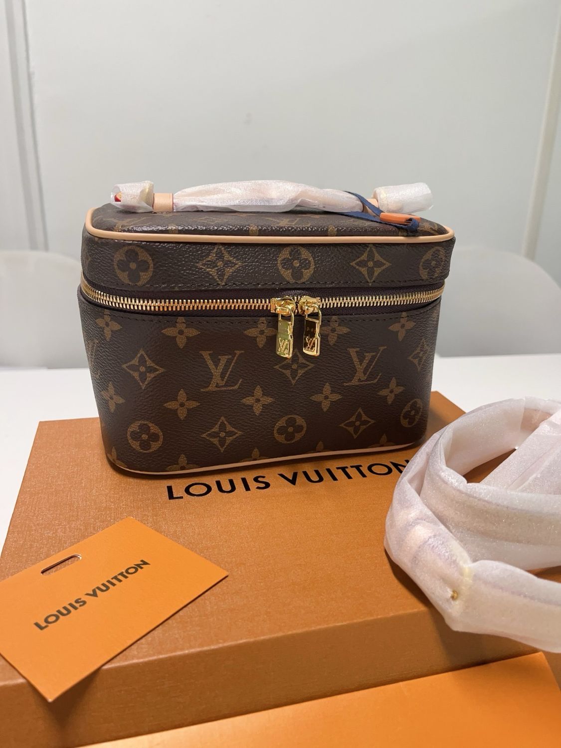 Large LV Makeup Bag