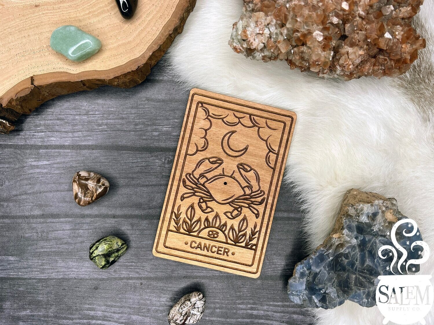 Cancer Zodiac Handcrafted Incense Ash Catcher