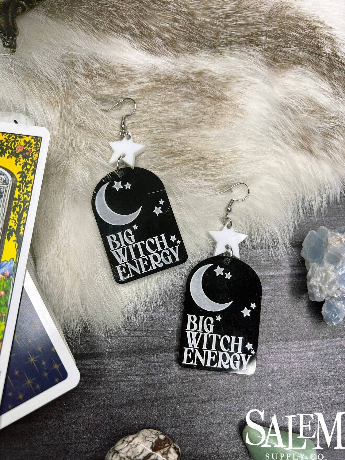 "Big Witch Energy" Dangle Earrings