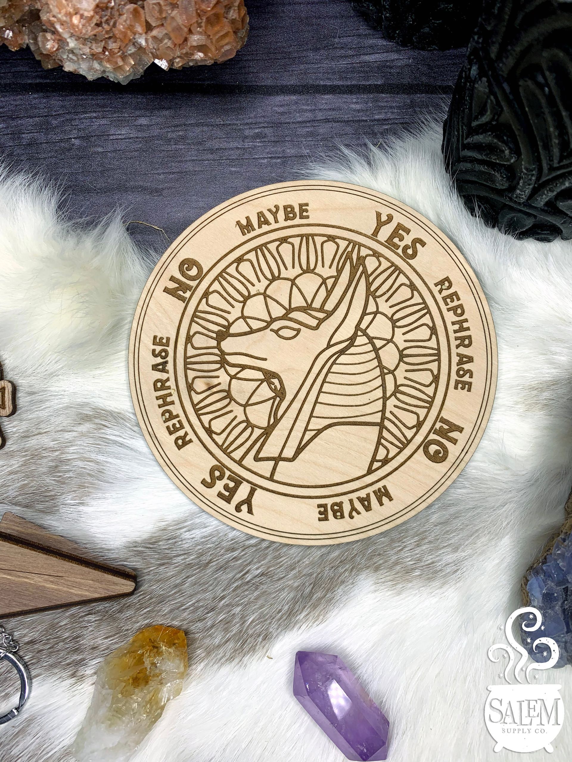 Anubis Wood Pendulum Board