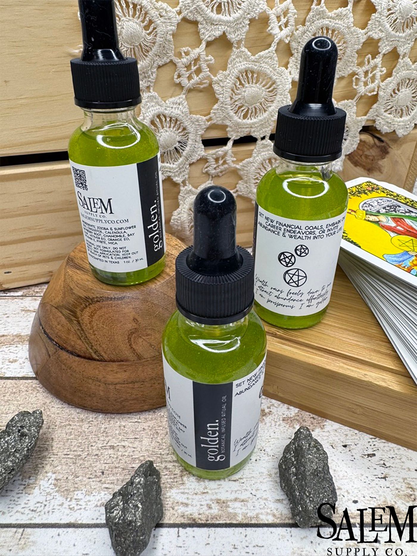 Golden Money Drawing Ritual Oil