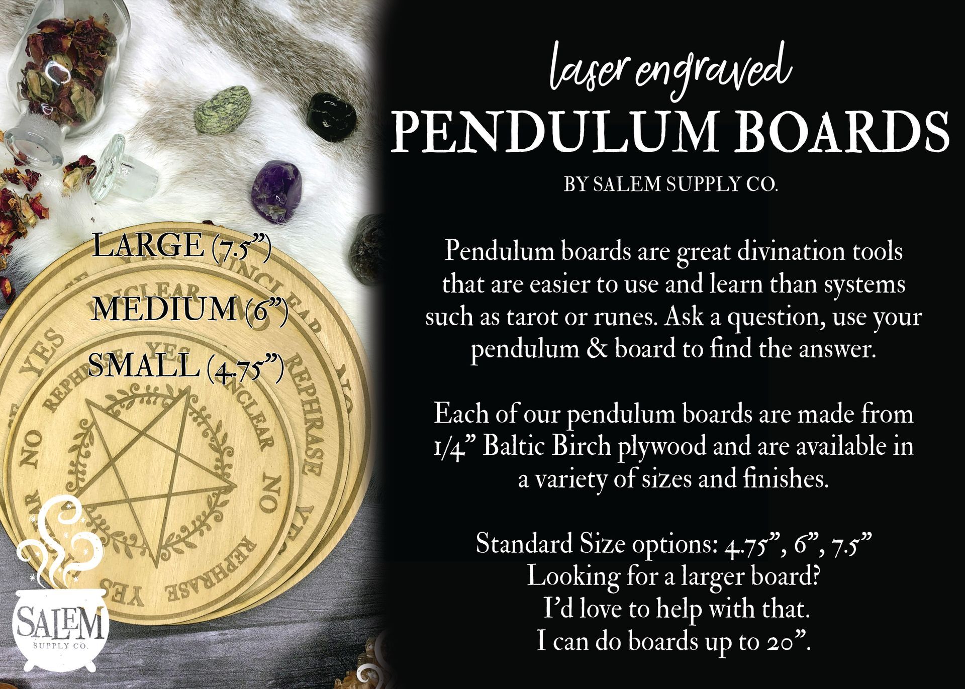 Celtic Viking Pendulum Board