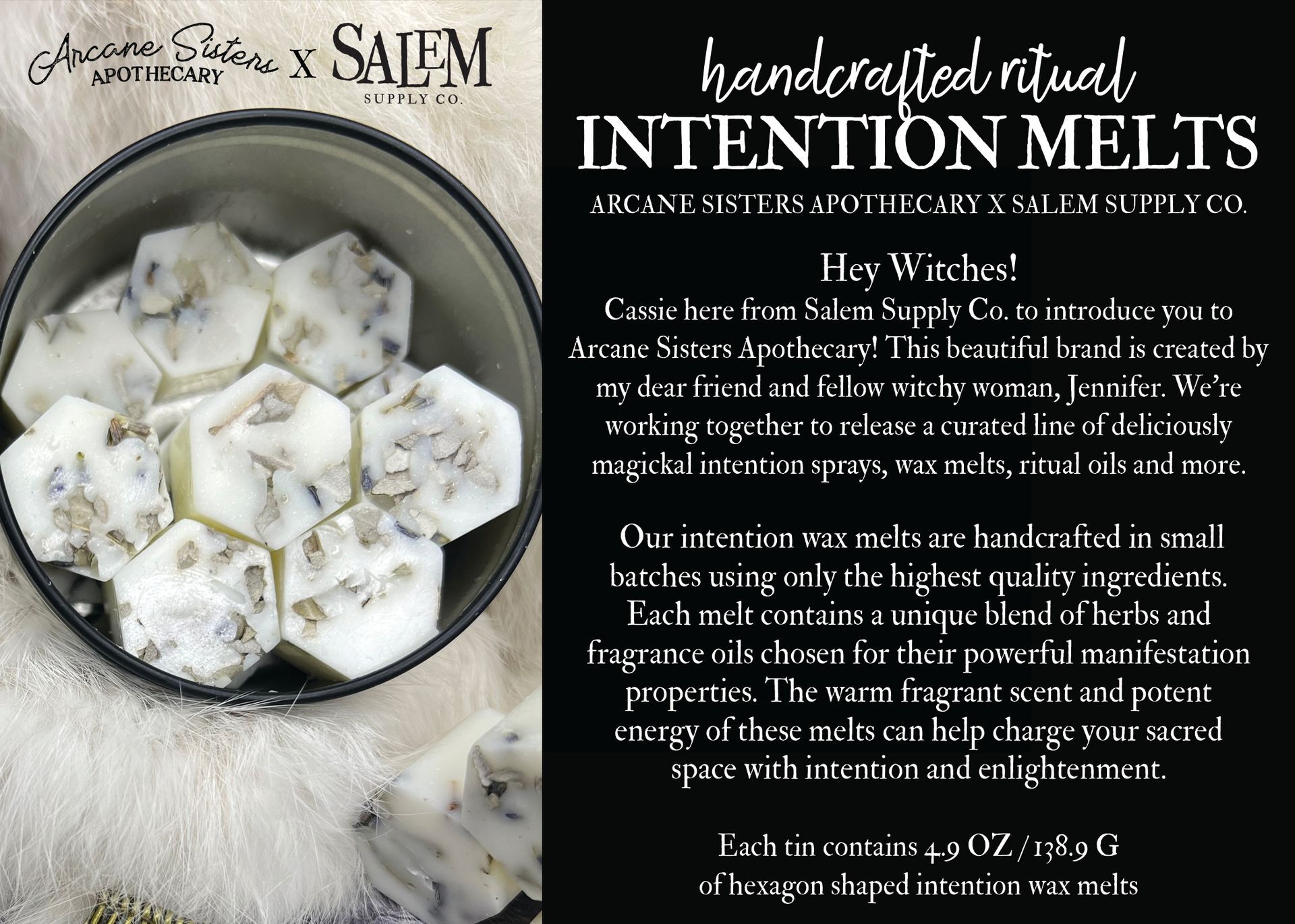 Clearing Intention Based Wax Melt Tin