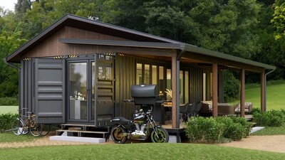Detailed design of the container house BG36