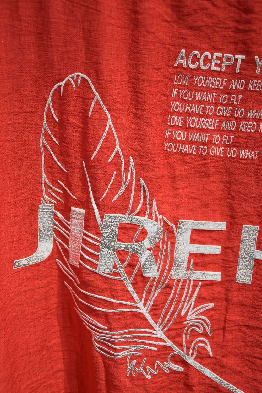 Camiseta pluma