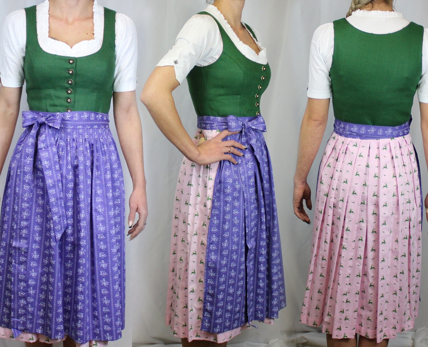 Ausseer Dirndl: Rosa, Grün &amp; Lila – Tradition trifft auf Alltagstauglichkeit