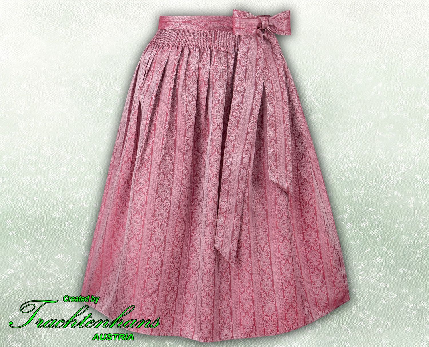 Schürze &quot;Amira&quot; rose 70 cm fürs Dirndl - Trachtenhans