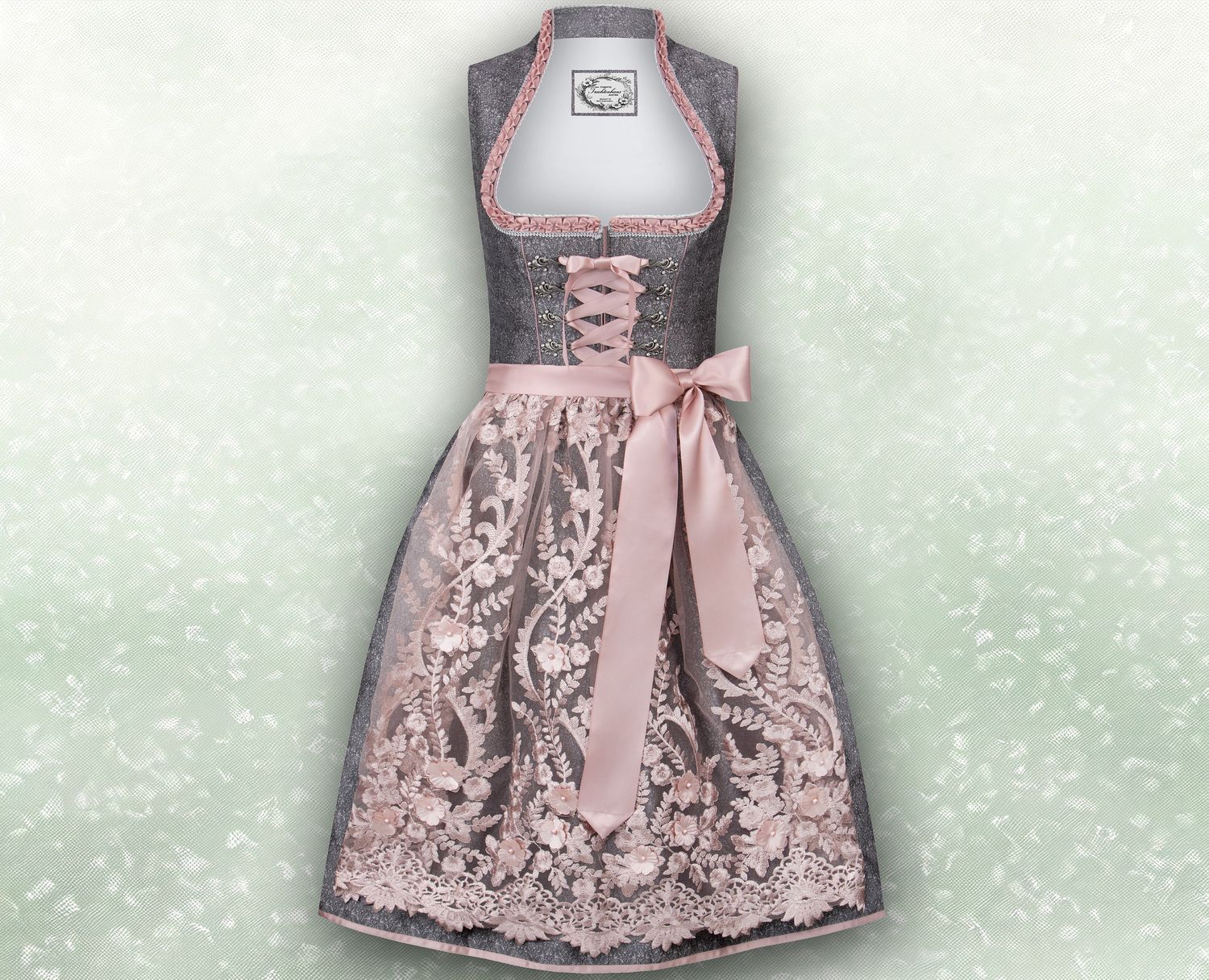Exquisites Dirndl &quot;Jana&quot; altrosa / Ein hinreißendes Lieblingsstück für viele Feierlichkeiten