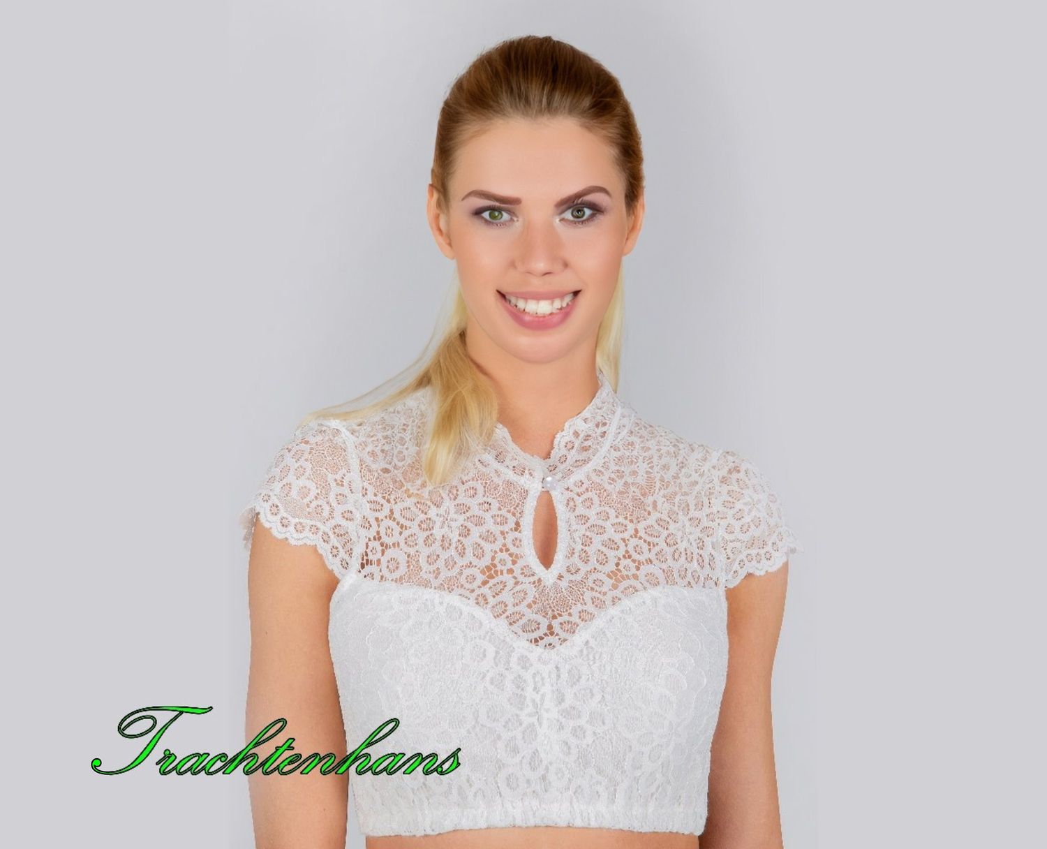 Damen Dirndl Bluse &quot;Branda&quot; creme / authentische kulturelle Qualitäts Bekleidung / Österreich / Bayern / Oktoberfest / Trachtenoutfit