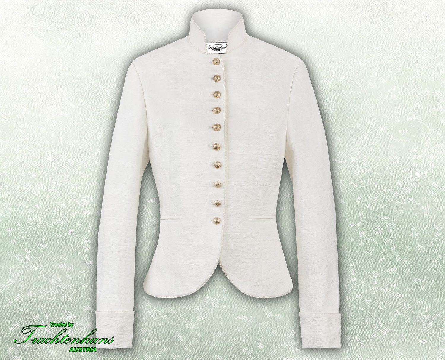 Damen Jacke &quot;Lola&quot; creme - Perfektes Highlight für Trachtenhochzeiten und Feste