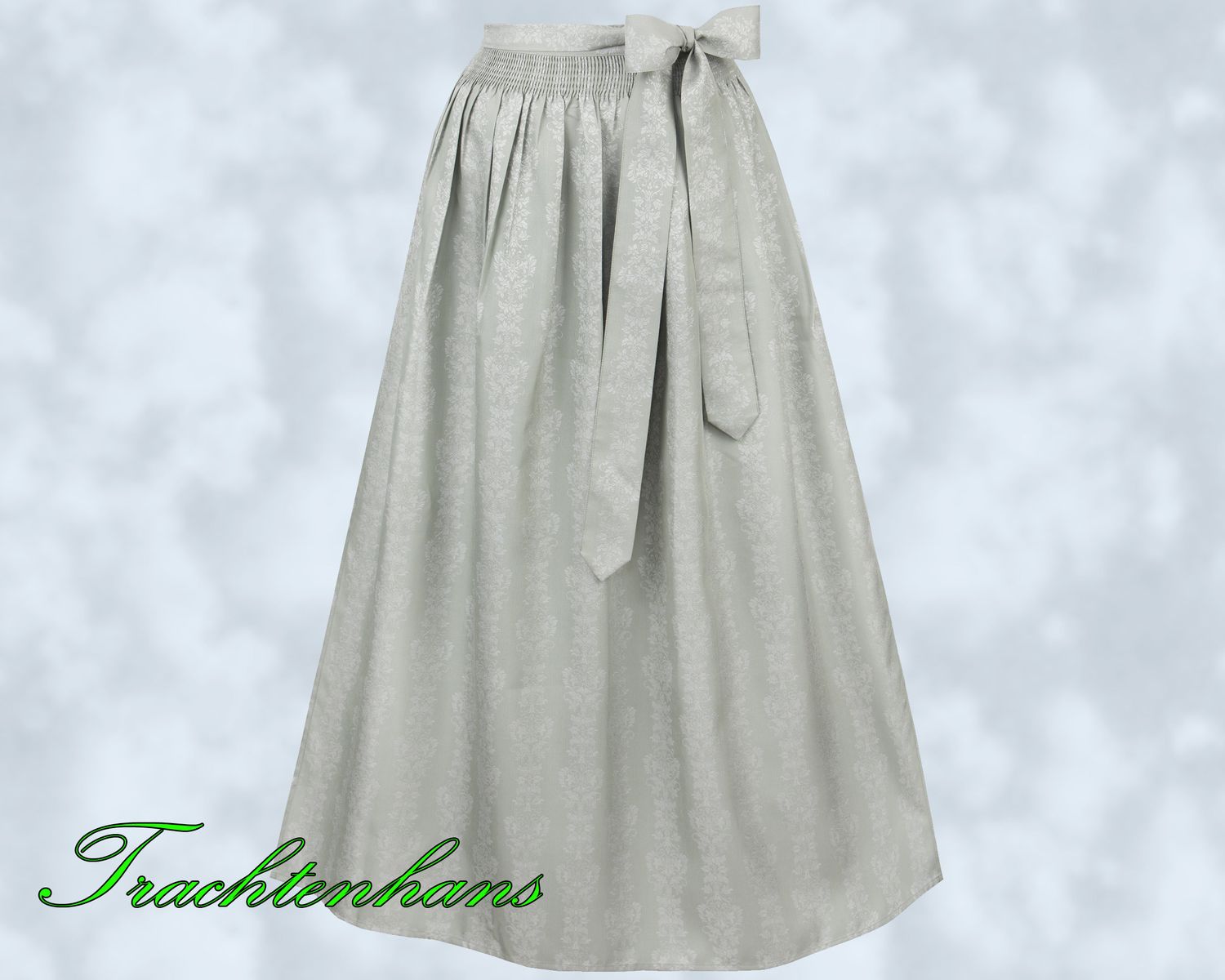Schürze &quot;Aylin&quot; salbei 96 cm fürs Dirndl / Trachtenhans