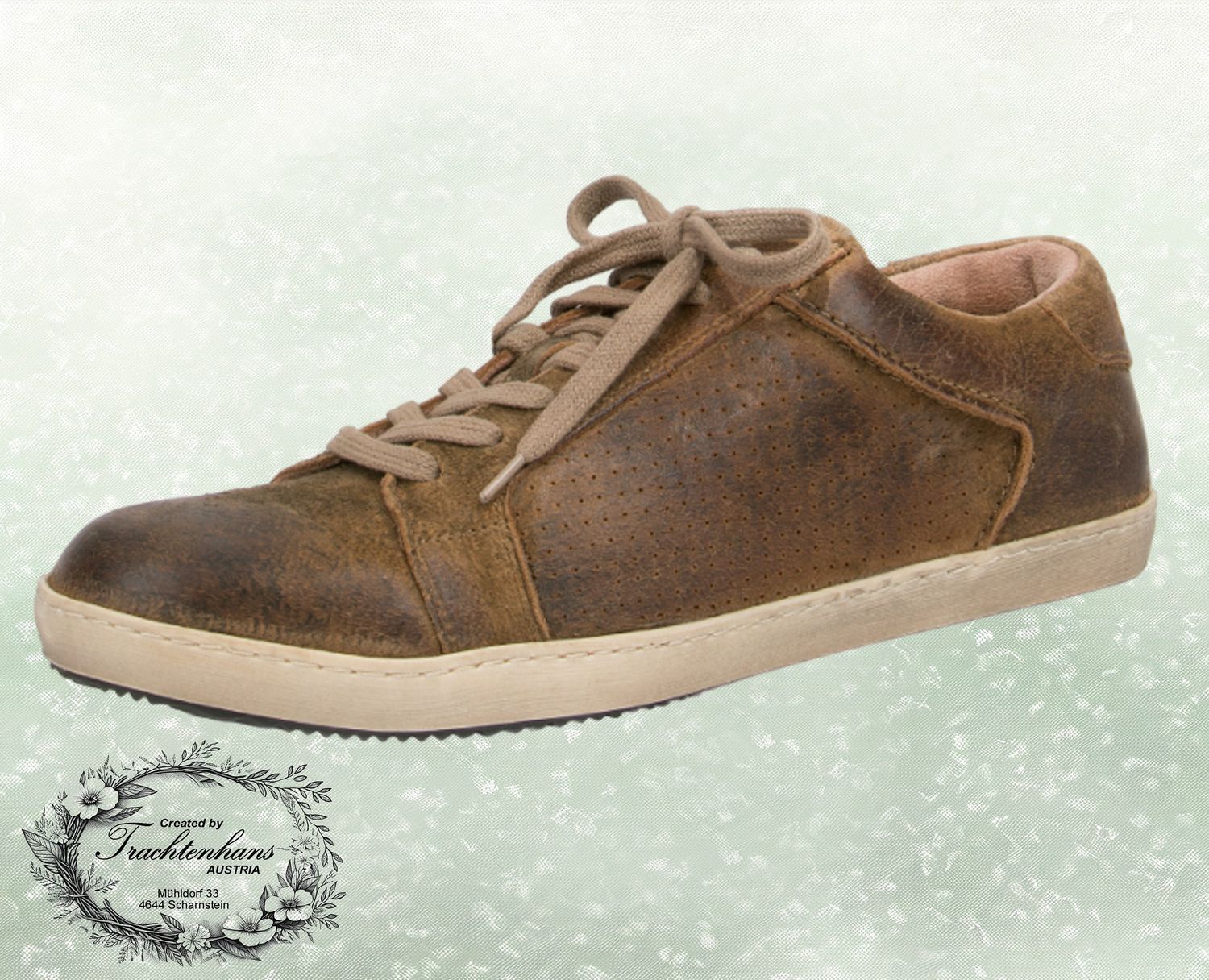 Schuhe Haferl-Sneaker &quot;Simons&quot; hellbraun / Trachtenhans