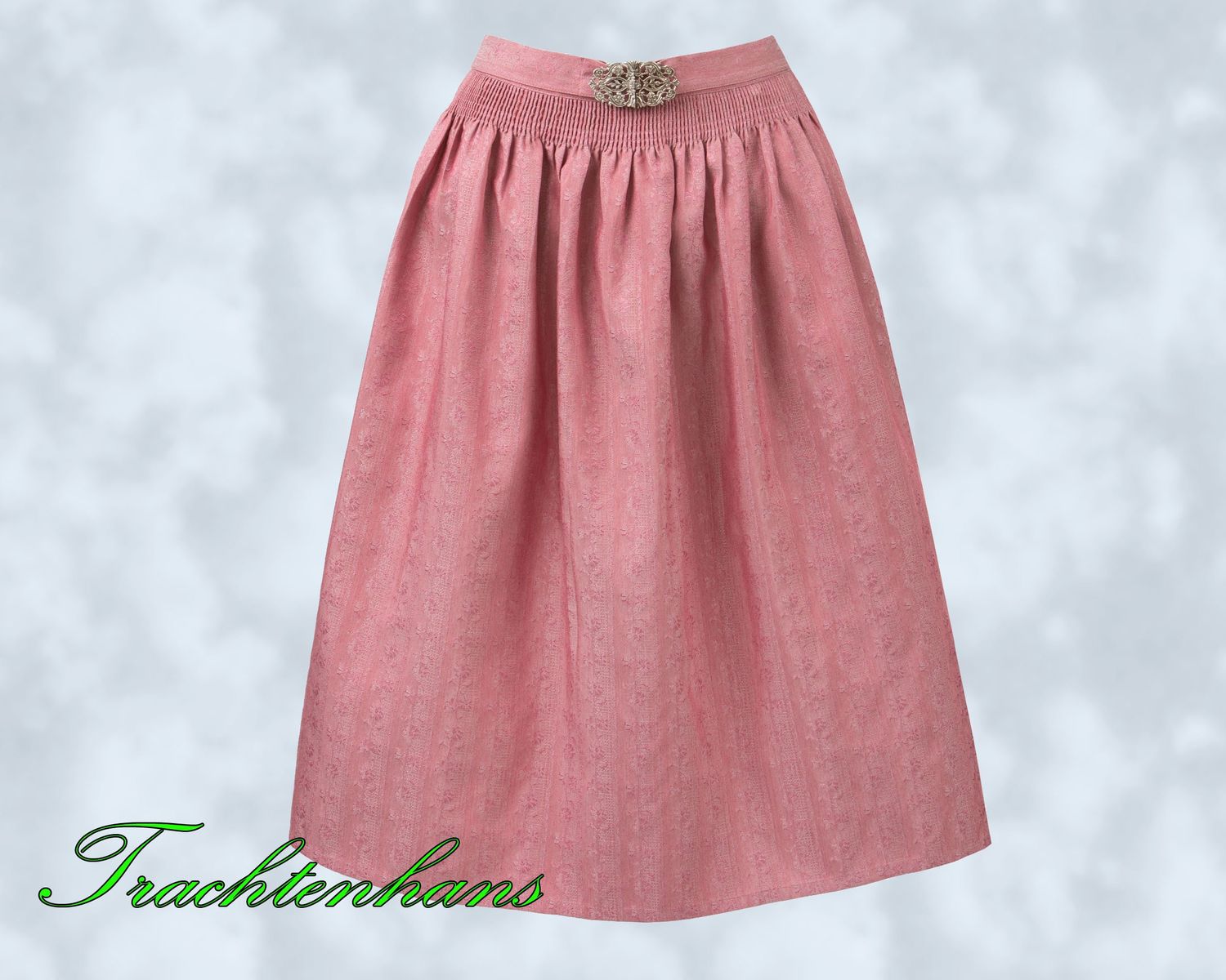 Schürze &quot;Asya&quot; altrosa 70 cm fürs Dirndl / Trachtenhans