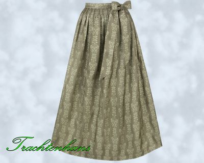 Schürze &quot;Aylin&quot; moosgrün 96 cm fürs Dirndl