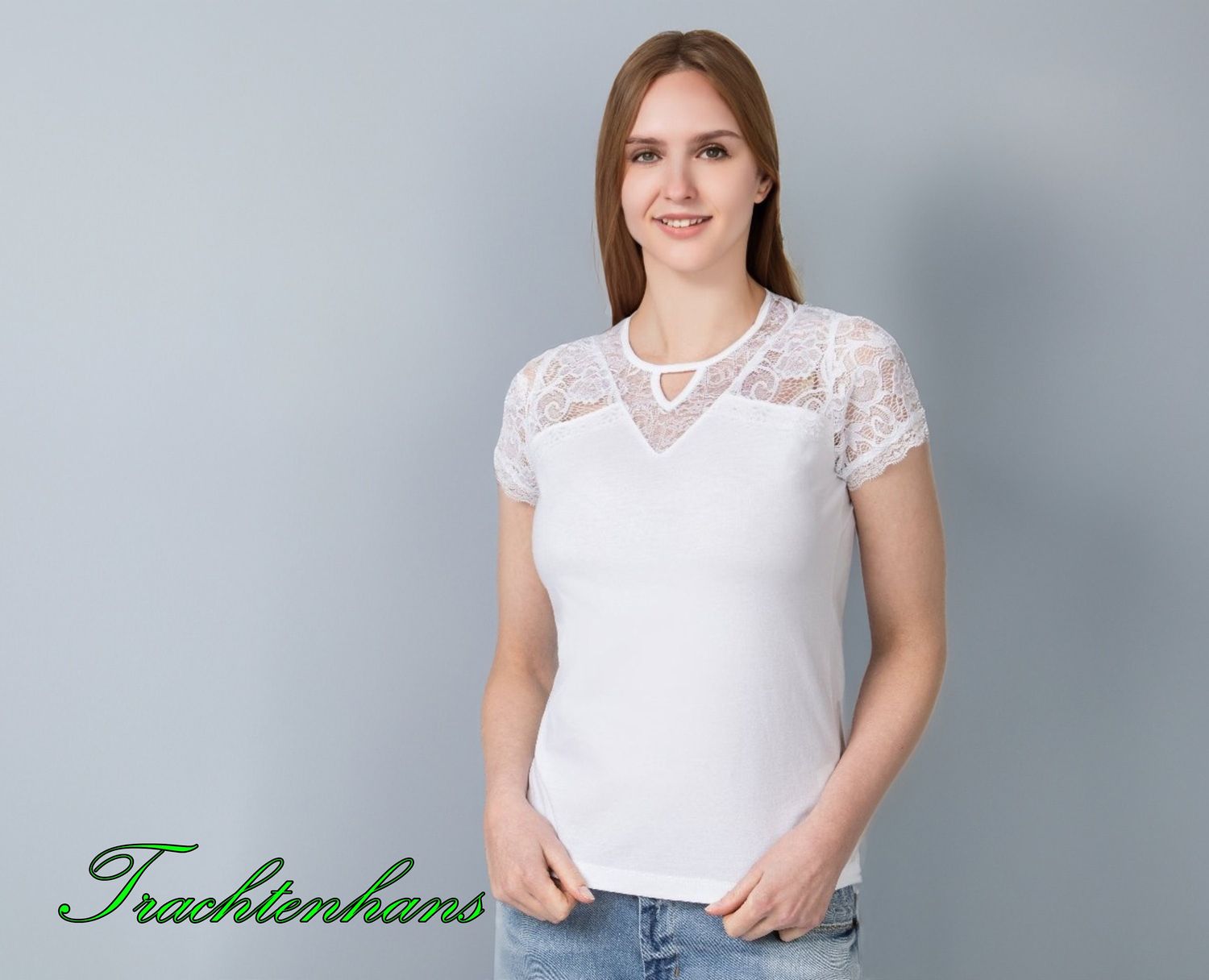 Damen Trachten Bluse &quot;Alicia&quot; weiss / authentische kulturelle Qualitäts Bekleidung / Österreich / Bayern / Oktoberfest / Trachtenoutfit
