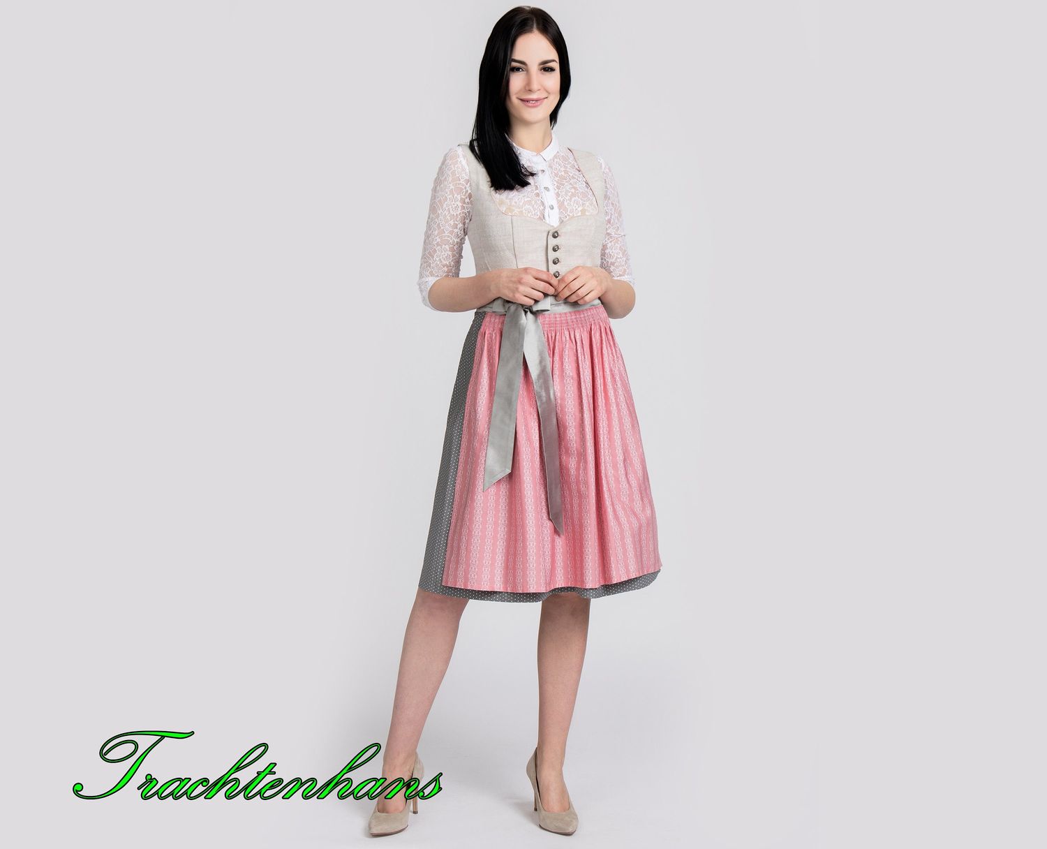 Exklusives Damen Dirndl &quot;Josefa&quot; rose / authentische kulturelle Qualitäts Bekleidung / Österreich / Bayern / Oktoberfest / Trachtenoutfit