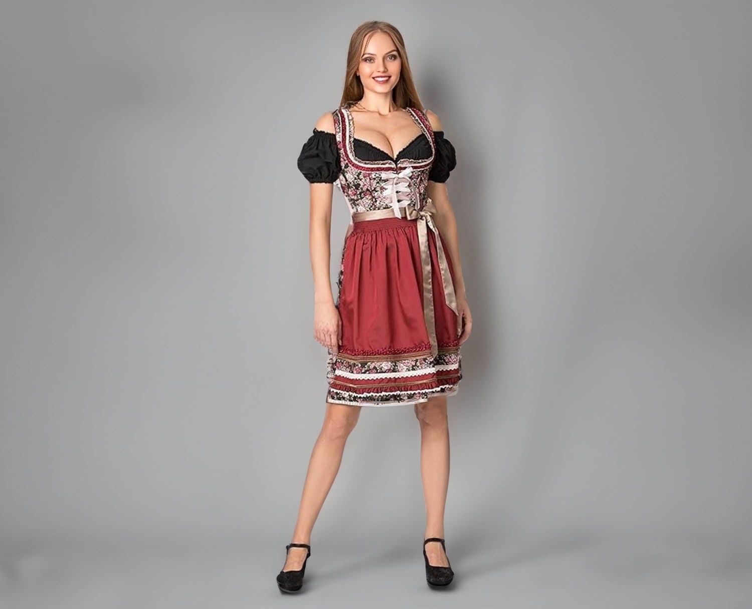 Exquisites Dirndl &quot;Elisa&quot; für Damen / authentische kulturelle Qualitäts Bekleidung / Österreich / Bayern / Oktoberfest / Trachtenoutfit
