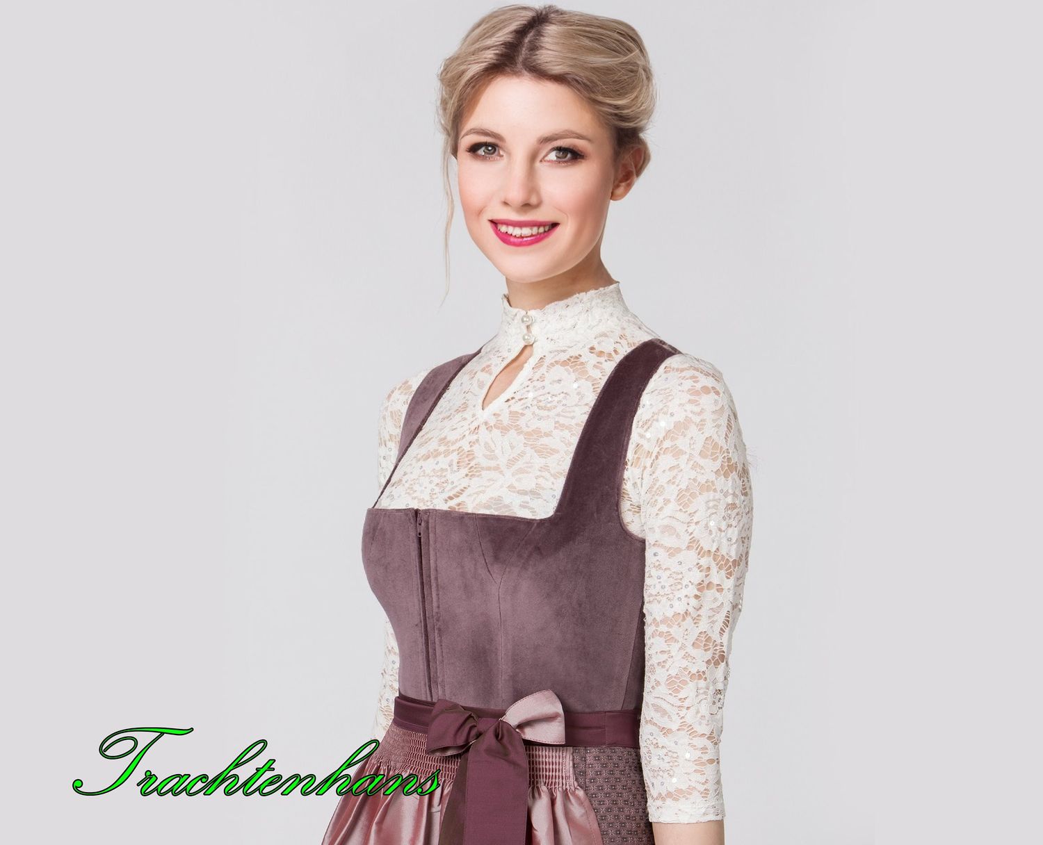 Damen Dirndlbluse &quot;Daria&quot; creme / authentische kulturelle Qualitäts Bekleidung / Österreich / Bayern / Oktoberfest / Trachtenoutfit