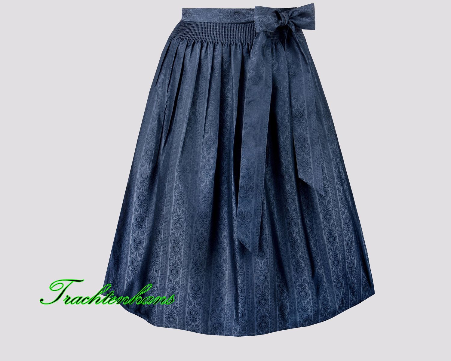 Schürze &quot;Amira&quot; blau 70 cm fürs Dirndl / Trachtenhans