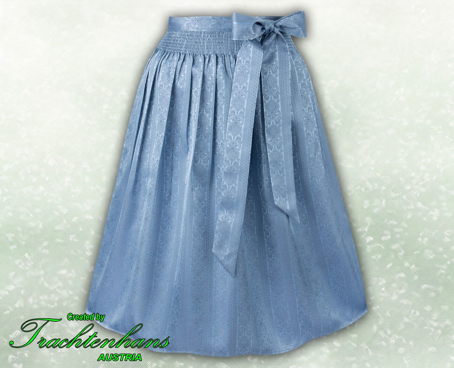 Schürze &quot;Amira&quot; hellblau 70 cm fürs Dirndl - Trachtenhans